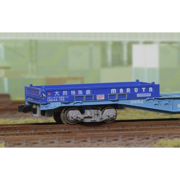 車番：UM14A‐112・155・158大同特殊鋼株式会社・丸太運輸株式会社 商標使用許諾済メーカー名：朗堂スケール：Nゲージ形態：鉄道模型パーツメーカー型番：C-2705▼商品登録日：2025年10月08日