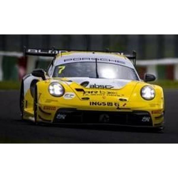 スパーク 1/43 ポルシェ 911 GT3 R 992 No.7 2025 鈴鹿1000km 2位 L.Vanthoor/K.Estre/P.Pilet 完成品ミニカー SJ185