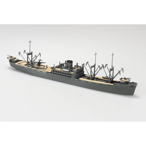 模型 - アオシマ 1/700 ウォーターライン No.560 日本海軍 特設水上機母艦 神川丸 スケールモデル 4905083204511