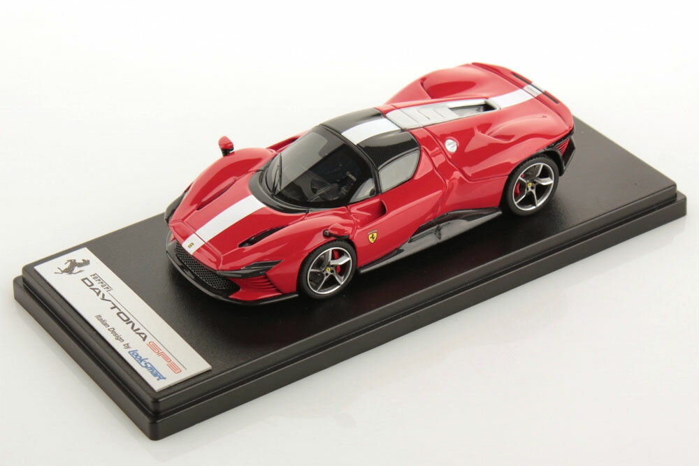 ルックスマート 1/43 フェラーリ デイトナ SP3 クローズドルーフ ロッソスクーデリア 完成品ミニカー LS535E