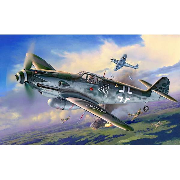 樂天商城 - ドイツレベル 1/32 メッサーシュミット Bf109G-10 ‘Erla’ スケールモデル 03752