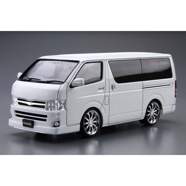 Rakuten - アオシマ 1/24 ザ☆チューンドカー No.3 boxystyle TRH200V ハイエーススーパーGL '10 (トヨタ) スケールモデル 4905083204962
