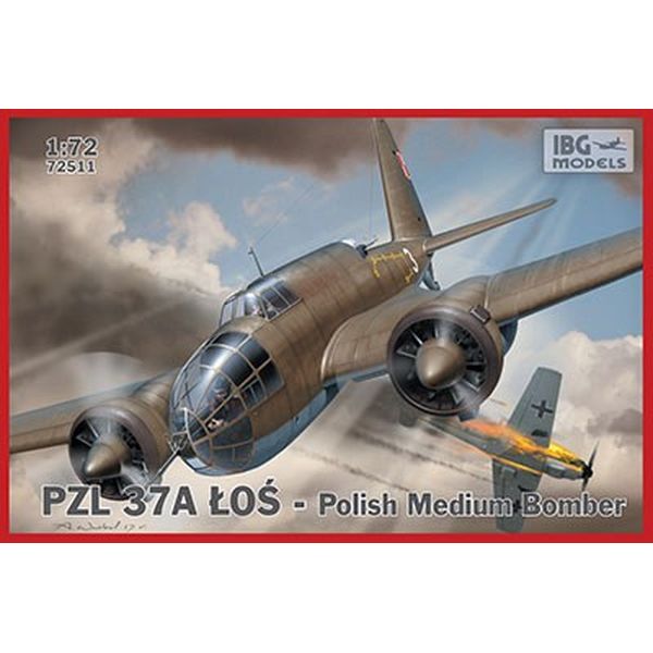 Rakuten - IBG 1/72 ポーランド双発爆撃機PZL.37A ロシュLos スケールモデル PB72511