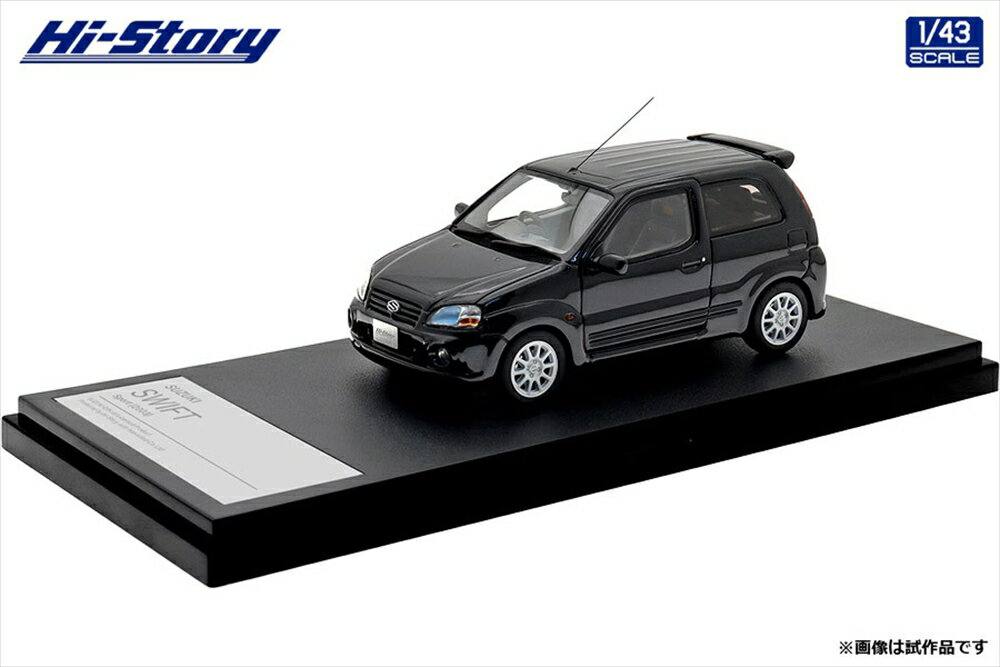 樂天商城 - ハイストーリー 1/43 スズキ スイフト スポーツ 2003 ブルーイッシュブラックパール3 完成品ミニカー HS519BK