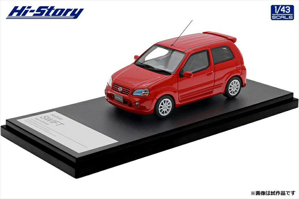 樂天商城 - ハイストーリー 1/43 スズキ スイフト スポーツ 2003 ブライトレッド2 完成品ミニカー HS519RE