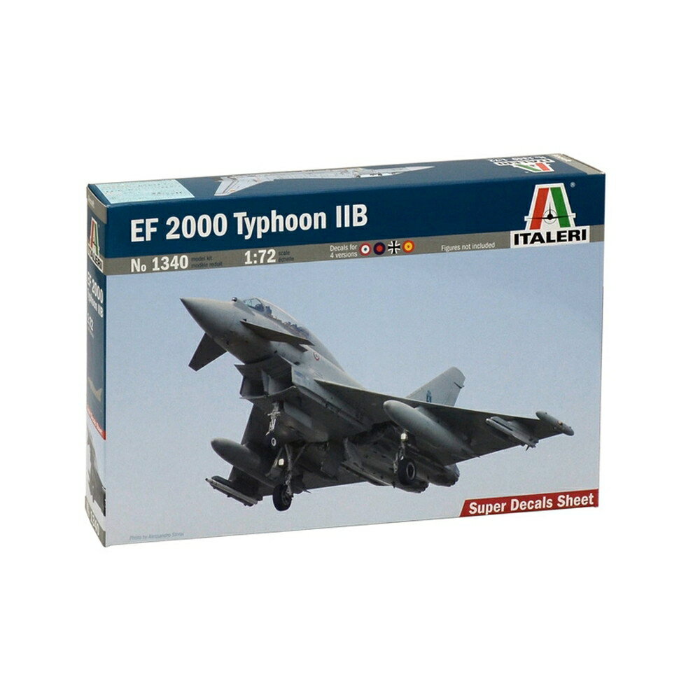 樂天商城 - イタレリ 1/72 イタリア空軍 EF2000 タイフーン (複座型) スケールモデル IT1340