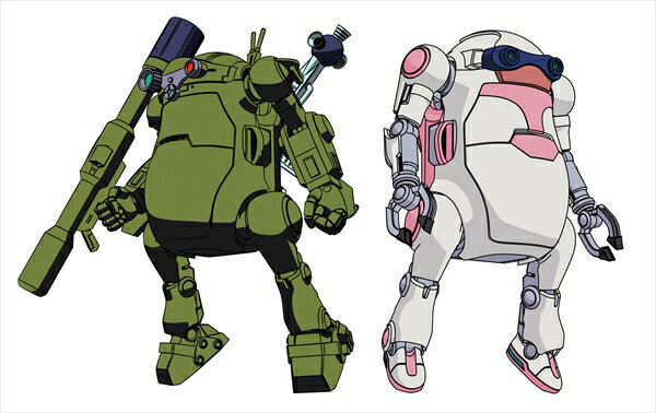 Rakuten - ハセガワ 1/35 メカトロウィーゴ ボトムズコラボ Vol.5 らうんどむーばー&ふぃあな 「装甲騎兵ボトムズ」より キャラクタープラモデル 64819