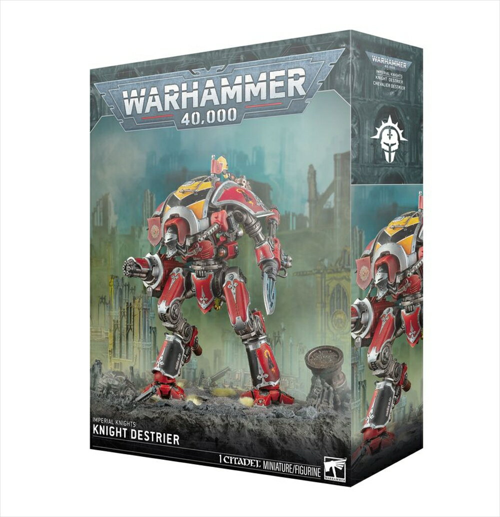 樂天商城 - ゲームズワークショップ IMPERIAL KNIGHTS: Knight Destrier 「ウォーハンマー40000」より キャラクタープラモデル 54-24