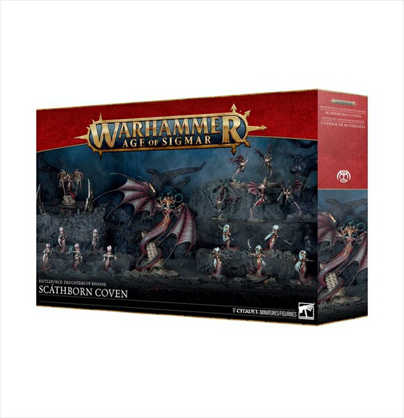 Rakuten - ゲームズワークショップ Battleforce: Daughters of Khaine Scathborn Coven 「ウォーハンマー AGE OF SIGMAR」より キャラクタープラモデル 85-67