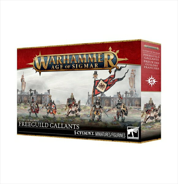 ゲームズワークショップ Freeguild Gallants 「AGE OF SIGMAR」より キャラクタープラモデル 86-08