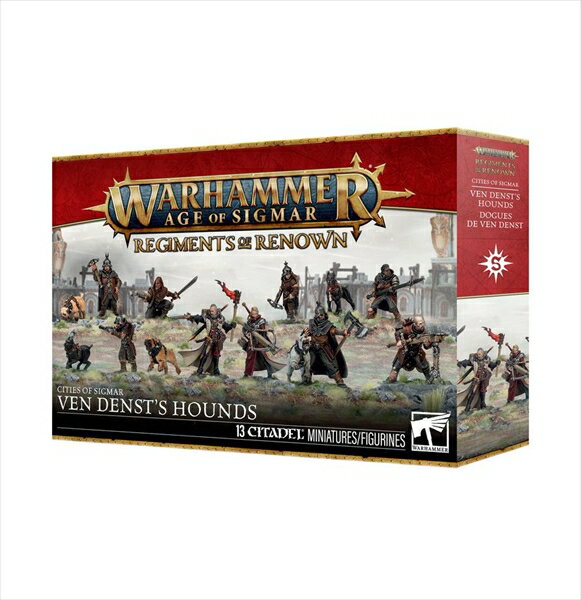 Rakuten - ゲームズワークショップ Regiment of Renown: Ven Denst's Hounds 「AGE OF SIGMAR」より キャラクタープラモデル 86-90