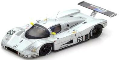 スパーク 1/43 Sauber C9 ル・マン24時間 1989 ウィナー No.63 J. Mass - S. Dickens - M. Reuter 完成品ミニカー 43LM89
