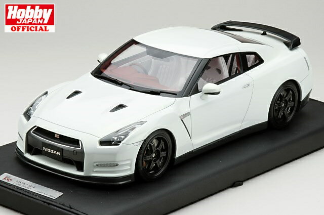 1/18 マーク MARK ニッサン GT-R(R35) エゴイスト 2013年式 アルティメイトパールホワイト 限定100台 (PM1803W)