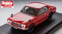 1/43 MARK43 (PM4335R) ニッサンスカイライン GT-R (KPGC10) レッド 送料無料