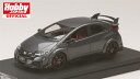 MARK43 1/43 ホンダシビックタイプ R (FK2) ポリッシュメタルメタリック 完成品ミニカー PM4348GM 送料無料