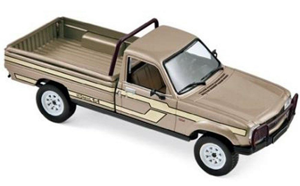 Rakuten - ノレブ 1/43 プジョー 504 ピックアップ 4x4 ダンネル 1985 メタリックベージュ 完成品ミニカー 475457