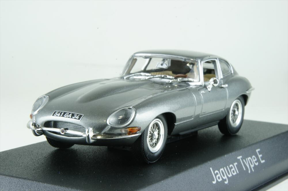ノレブ 1/43 ジャガー Eタイプ クーペ 1964 グレー 完成品ミニカー 270061
