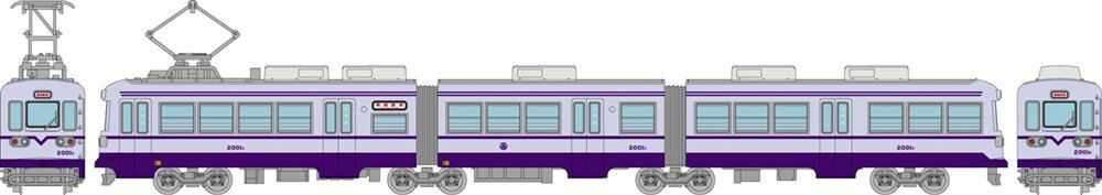 鉄道コレクション 築豊電気鉄道2000形2001号(紫) [300960]](JAN：)