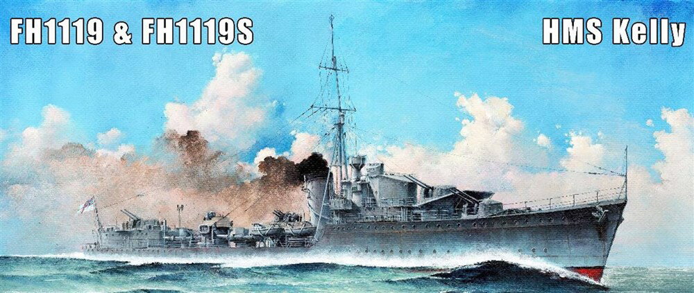Rakuten - フライホーク 1/700 イギリス海軍 駆逐艦 ケリー 1940年 スケールプラモデル FLYFH1119