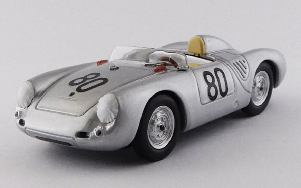 Rakuten - ベストモデル 1/43 ポルシェ 550 RS No.80 1958 タルガフローリオ スカルラッティ/バース 完成品ミニカー BEST9751
