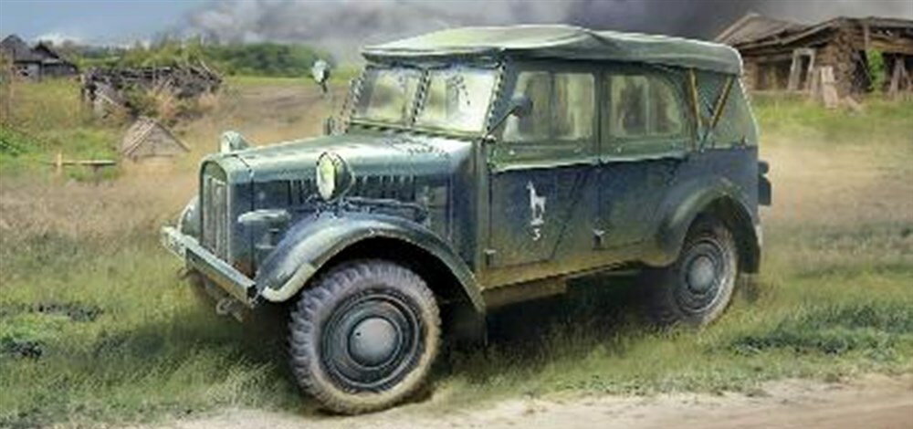 Rakuten - ICM 1/35 ドイツ le gl.Pkw Kfz.1 軽四輪駆動乗用車 ソフトトップ スケールプラモデル 35582