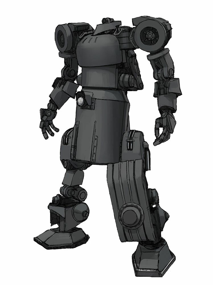 ホビージャパン 1/35 IV号人型重機(連合国仕様)ストレートブラックVer. 宮沢模型流通限定 プラモデル M..