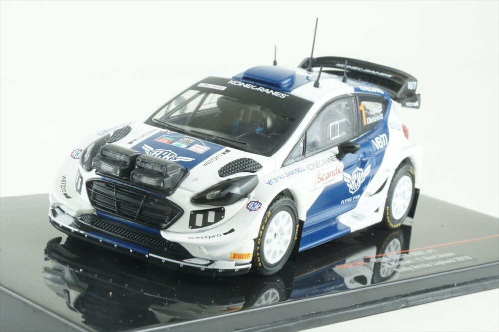 Rakuten - イクソモデル 1/43 フォード フィエスタ WRC No.1 2019 ラップランドラリー 完成品ミニカー RAM708