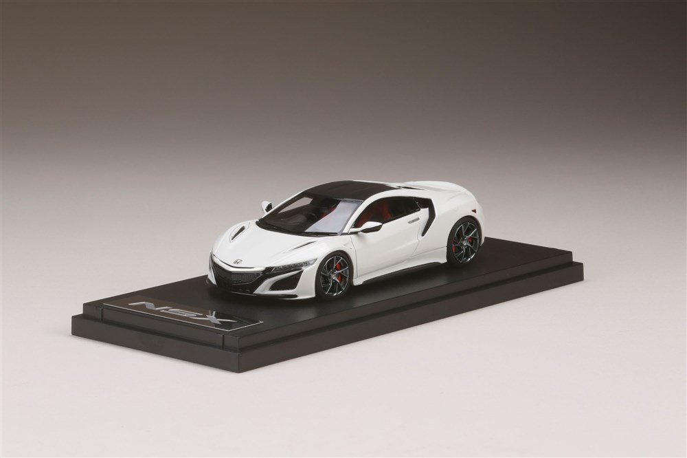 MARK43 1/43 ホンダ NSX NC1 2020 130R ホワイト 完成品ミニカー PM43137W