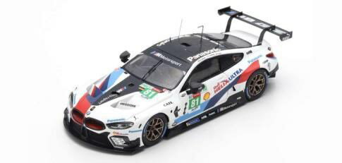 トゥルースケール/スパーク 1/43 BMW M8 GTE No.81 チームMTEK 2018 ル・マン24時間 M.トムチェク/N.カツバーグ/P.Eng 完成品ミニカー TSM430487