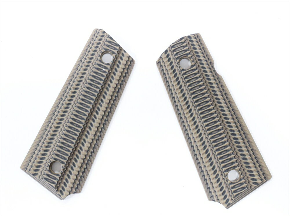 VZグリップ 1911 コンパクト用 Alien Slim ハイエナブラック BEV Ambi トイガンパーツ AL-HB-COM-SLM-BEV-