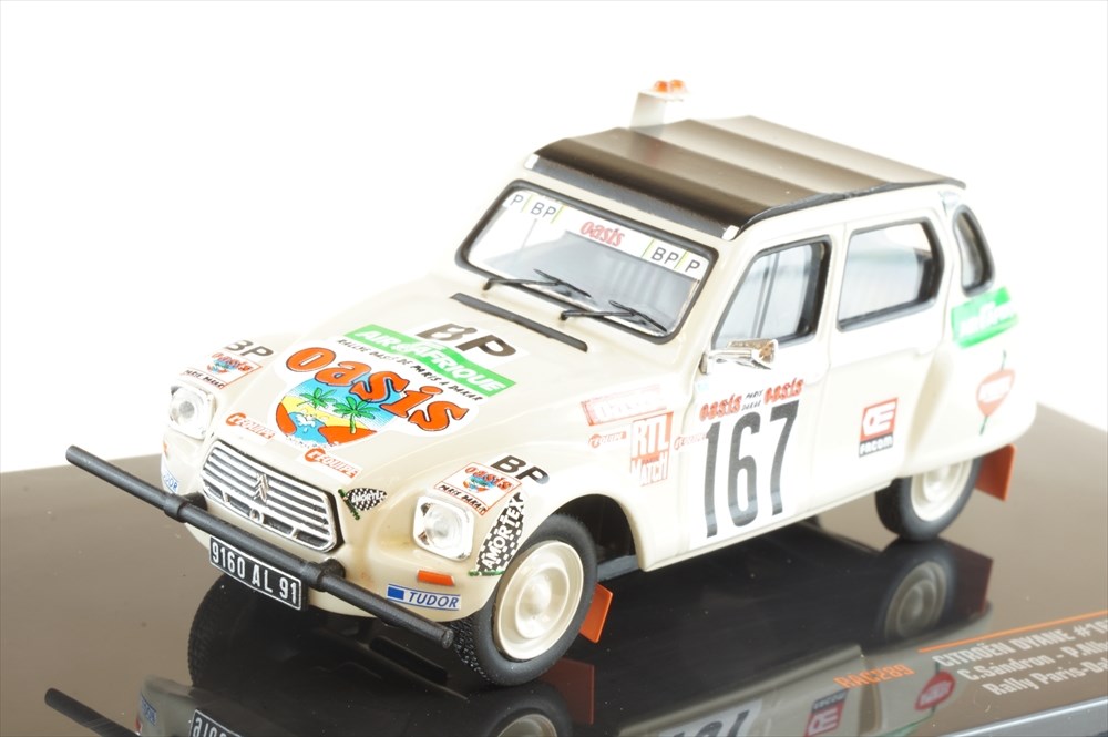 Rakuten - イクソモデル 1/43 シトロエン ディアーヌ No.167 1979 パリ・ダカールラリー C.サンドロン/P.アルベルト 完成品ミニカー RAC289