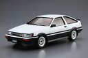 アオシマ 1/24 トヨタ AE86 カローラレビンGT-APEX 039 85 スケールモデル ザ☆モデルカー No.17