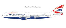 ジェミニ200 1/200 747-400 ブリティッシュエアウェイズ G-CIVN flaps-down 完成品モデル G2BAW906F