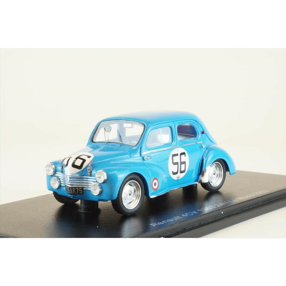 Rakuten - スパーク 1/43 ルノー 4CV 1063 No.56 1952 ル・マン24時間 J.-E.ヴェーネット/J.パイヤール 完成品ミニカー S5223