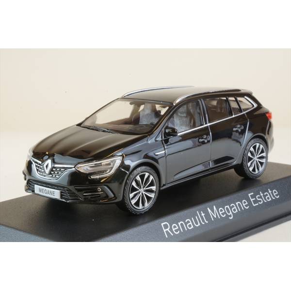 ノレブ 1/43 ルノー メガーヌ エステート 2020 ブラック 完成品ミニカー 517669
