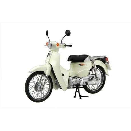 フジミ 1/12 ホンダ スーパーカブ110(クラシカルホワイト) スケールモデル 12NX-1EX-2