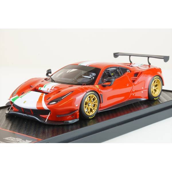 Rakuten - BBR 1/43 フェラーリ 488 モディフィケート レッド 完成品ミニカー BBRC255B