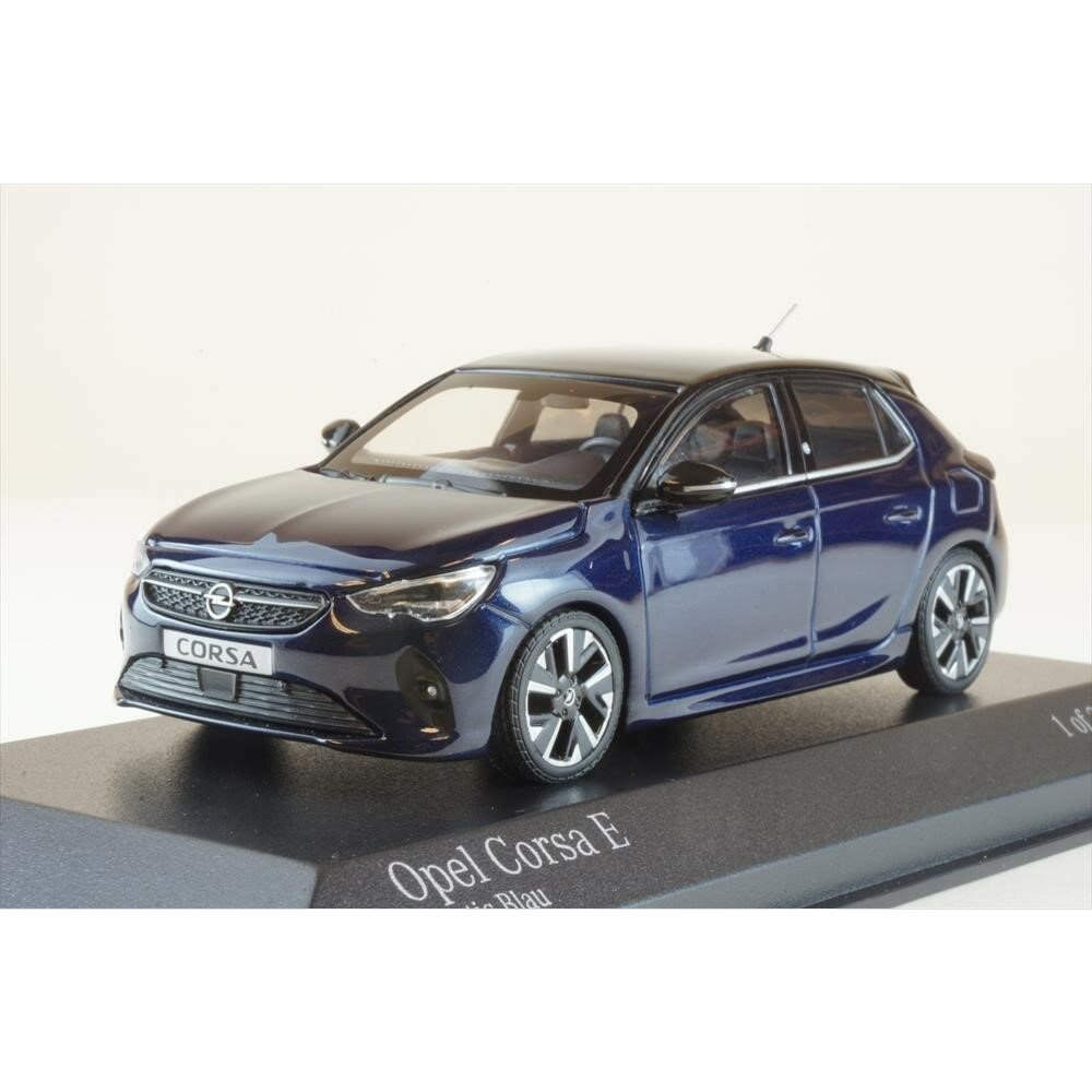 Rakuten - ミニチャンプス 1/43 オペル コルサ E 2019 ブルーメタリック 完成品ミニカー 410049000