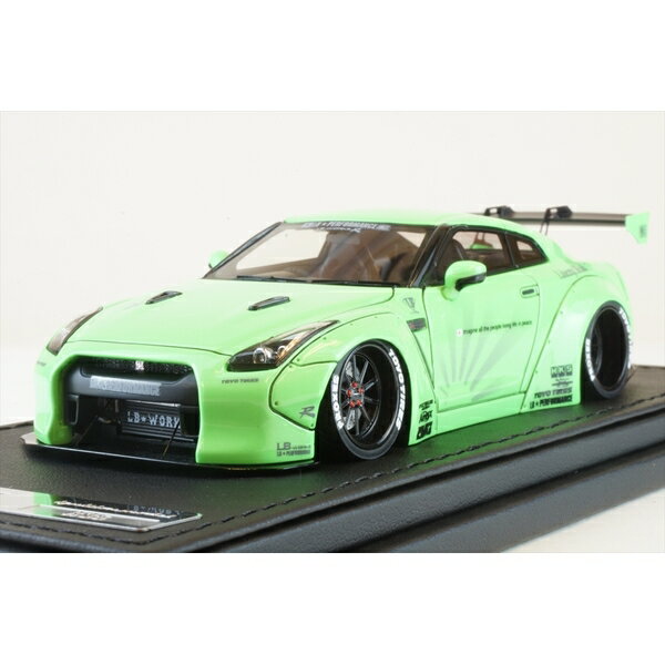 Rakuten - イグニッションモデル 1/43 LB-WORKS ニッサン GT-R R35 グリーンメタリック 完成品ミニカー IG2270
