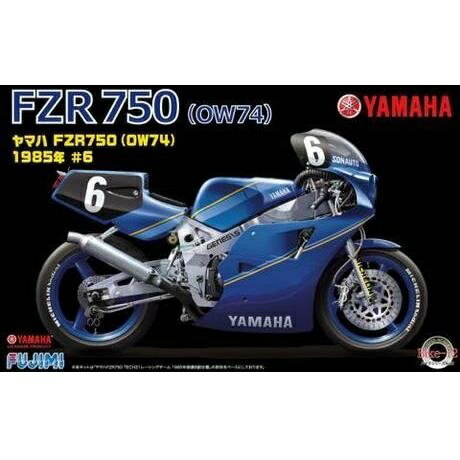 フジミ 1/12 ヤマハ FZR750 OW74 1985年 6 スケールモデル BIKE-12