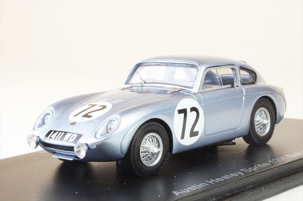 スパーク 1/43 オースチン・ヒーレー スプライト No.72 1962 セブリング12時間 J.コルゲート/S.マックイーン 完成品ミニカー S4131