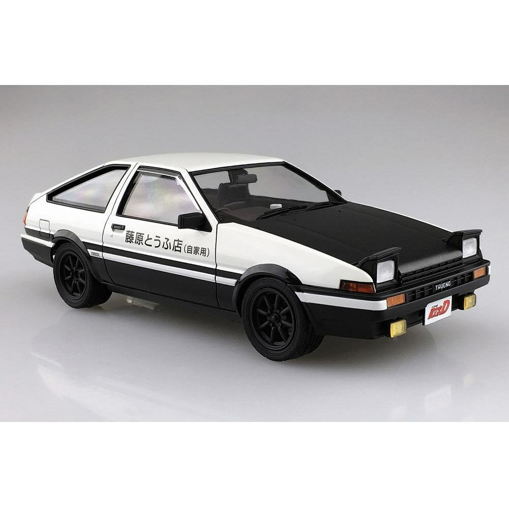 アオシマ 1/24 頭文字 (イニシャル)D No.6 藤原拓海 AE86トレノ 第37巻仕様 スケールモデル 4905083059616