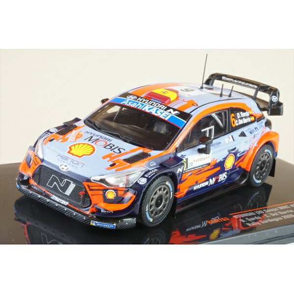 イクソ 1/43 ヒュンダイ i20 クーペ WRC No.6 2020 ラリー・サルデーニャ D.Sordo/C.Del Barrio 完成品ミニカー RAM763