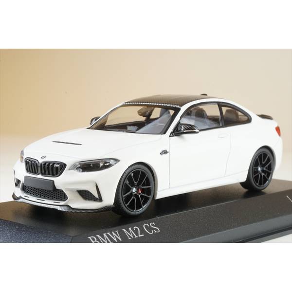 BMW - ミニチャンプス 1/43 BMW M2 CS 2020 ホワイト/ブラックホイール 完成品ミニカー 410021021