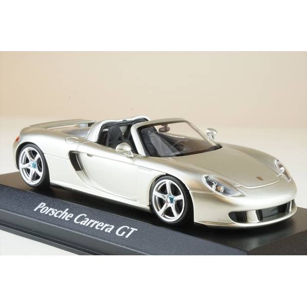 樂天商城 - マキシチャンプス 1/43 ポルシェ カレラ GT 2003 シルバー 完成品ミニカー 940062630