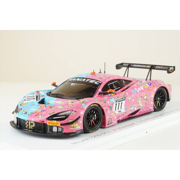 スパーク 1/43 マクラーレン 720S GT3 No.111 2022 ポール・リカール1000km C.Klien/V.Abril/D.Lind 完成品ミニカー SP426