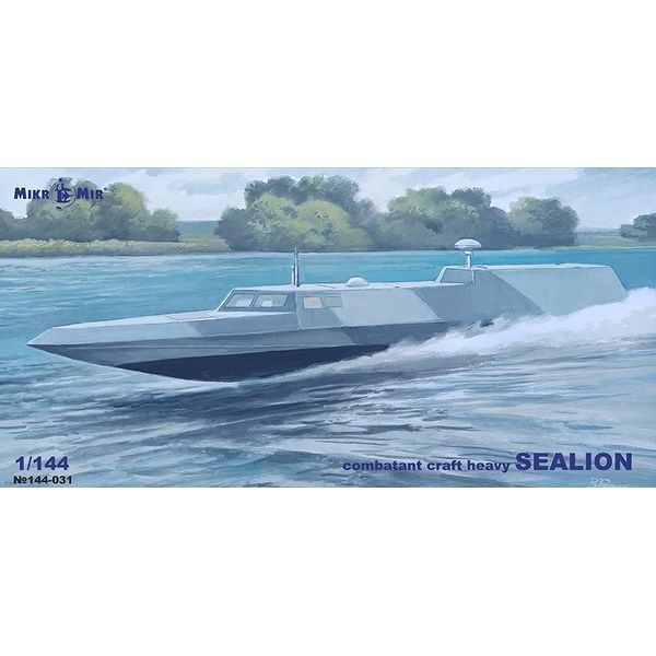ミクロミル 1/144 重戦闘ボート シーライオン スケールモデル MKR144-031