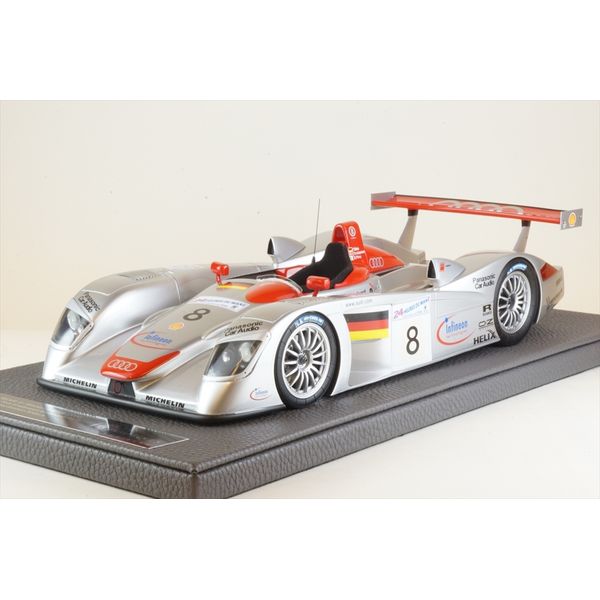 トップマルケス 1/18 アウディ R8 No.8 2000 ル・マン24時間 ウィナー 完成品ミニカー TOP106A