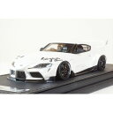 イグニッションモデル 1/43 パンデム トヨタ スープラ A90 パールホワイト 完成品ミニカー IG2144