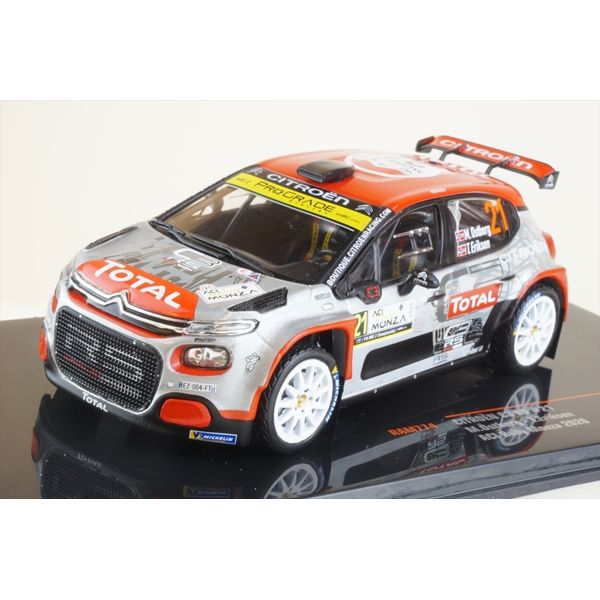 Rakuten - イクソ 1/43 シトロエン C3 R5 No.21 2020 WRC ACIラリー・モンツァ M.オストベルグ/T.エリクセン 完成品ミニカー RAM774